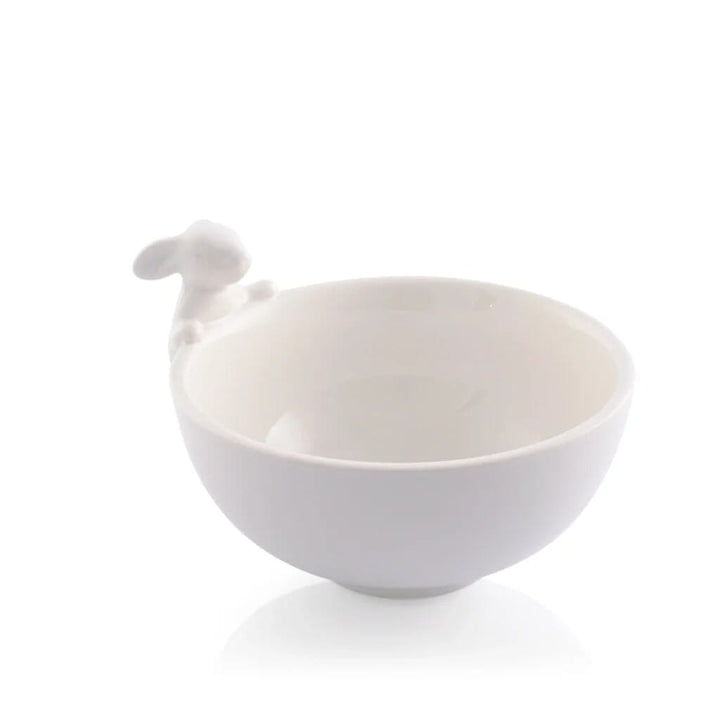 Arthur Court Small Bowl - Stoneware Climbing Bunny Bowls Arthur Court 