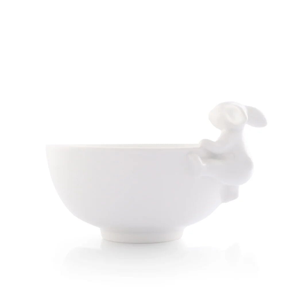 Arthur Court Small Bowl - Stoneware Climbing Bunny Bowls Arthur Court 