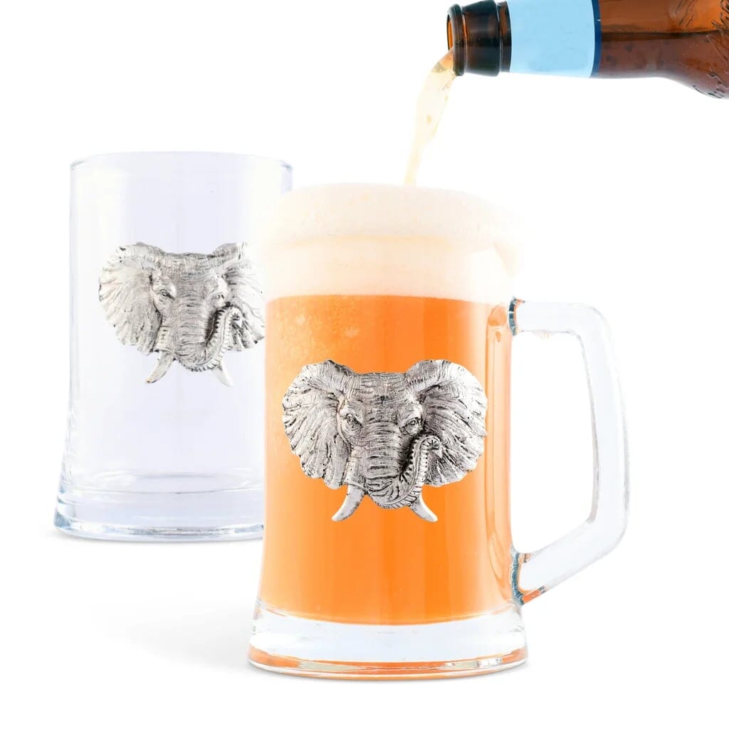 Arthur Court Beer Mugs (2) - Elephant Barware Arthur Court 