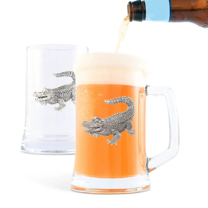 Arthur Court Beer Mugs (2) - Alligator Barware Arthur Court 