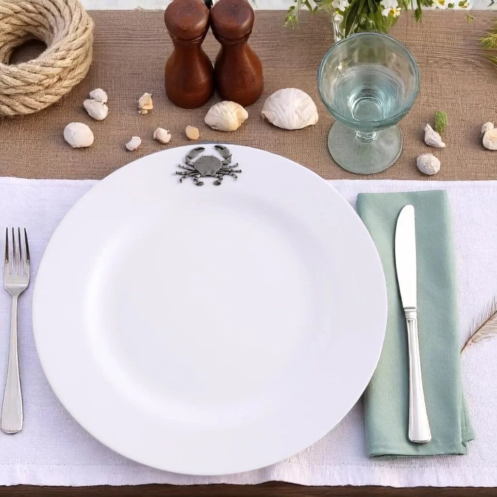 Arthur Court Melamine Lunch Plates (4) - Crab Dinnerware Arthur Court 