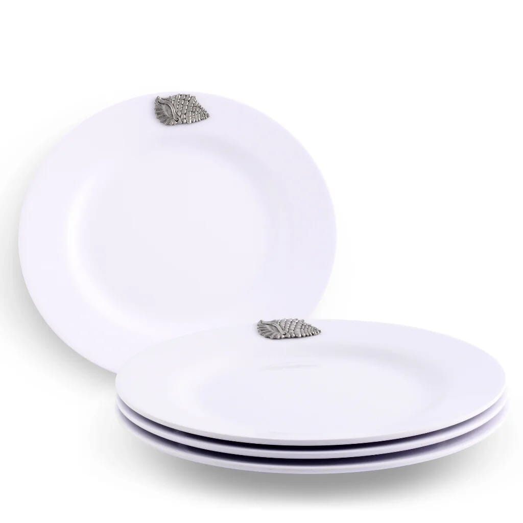 Arthur Court Melamine Lunch Plates (4) - Sea Shell Dinnerware Arthur Court 