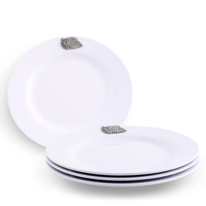 Arthur Court Melamine Lunch Plates (4) - Sea Shell Dinnerware Arthur Court 