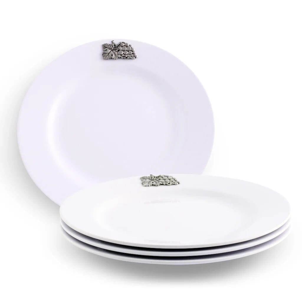 Arthur Court Melamine Lunch Plates (4) - Grape Dinnerware Arthur Court 