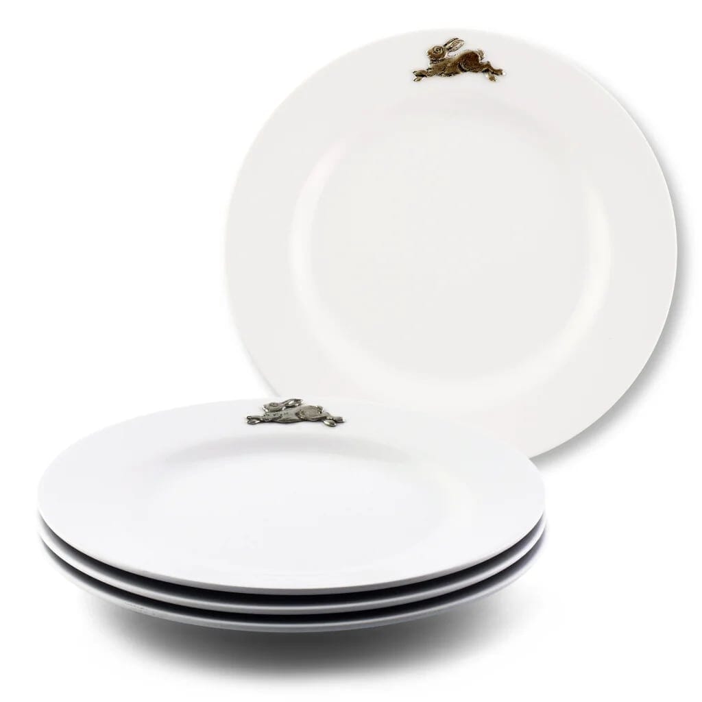 Arthur Court Melamine Lunch Plates (4) - Rabbit Dinnerware Arthur Court 