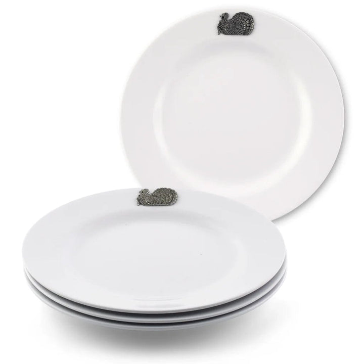Arthur Court Melamine Lunch Plates (4) - Turkey Dinnerware Arthur Court 