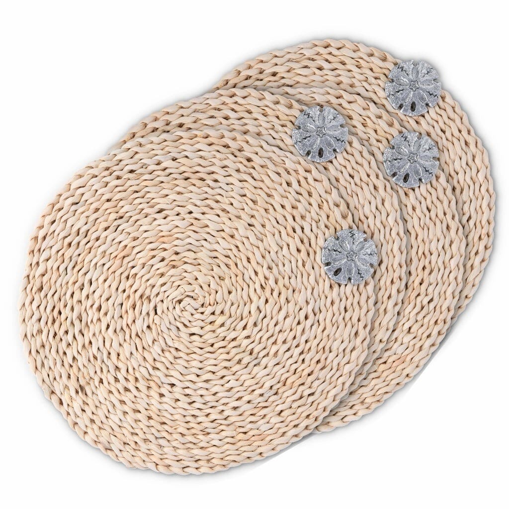 Arthur Court Placemats (4) - Sand Dollar Placemats Arthur Court 