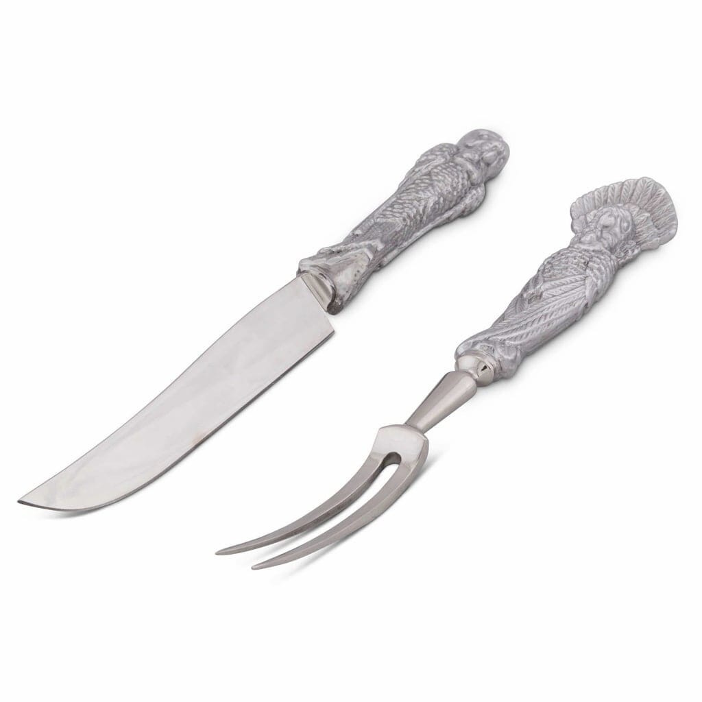 Arthur Court Carving Set - Turkey Flatware Arthur Court 