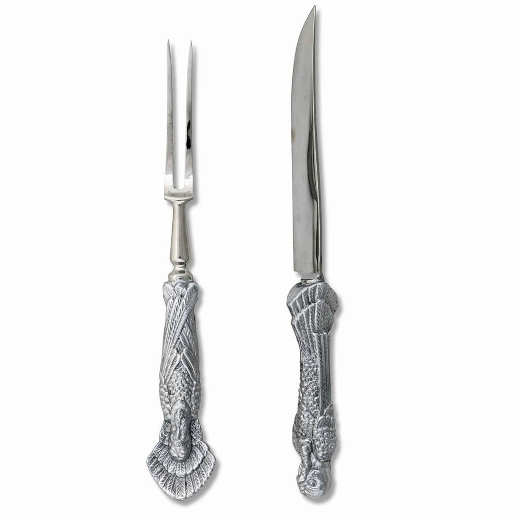 Arthur Court Carving Set - Turkey Flatware Arthur Court 