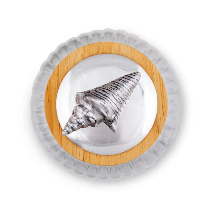 Arthur Court Glass Canister Med - Shell Dinnerware Arthur Court 