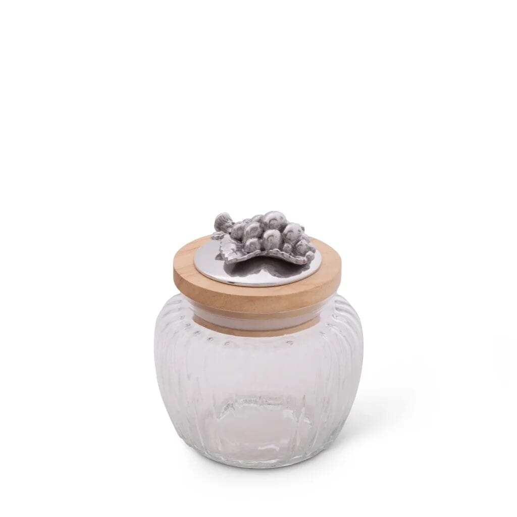 Arthur Court Glass Canister Small - Grape Dinnerware Arthur Court 