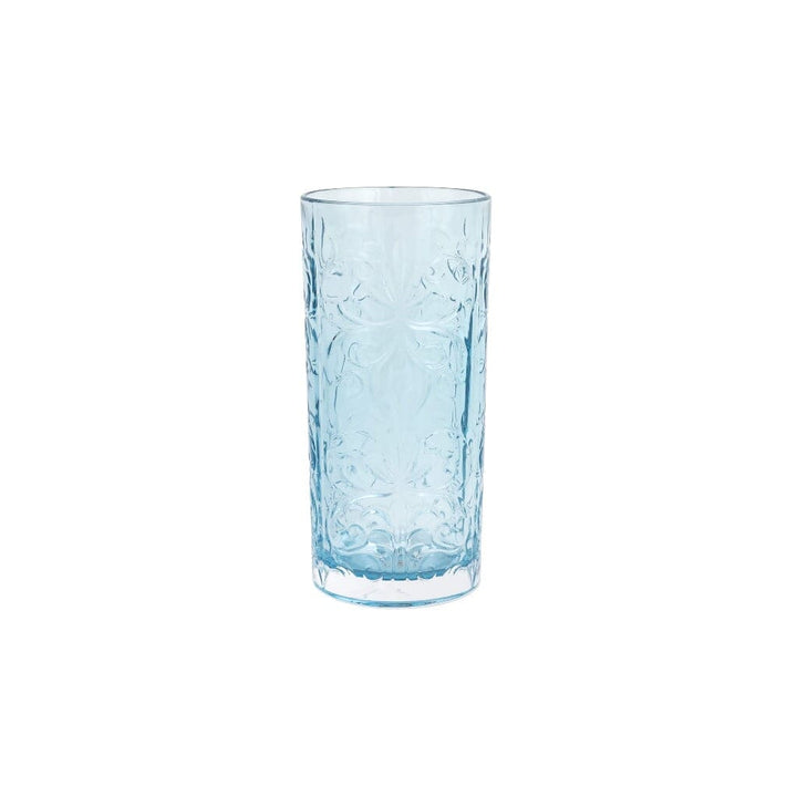 Vietri Barocco High Ball Drinkware Vietri Light Blue 