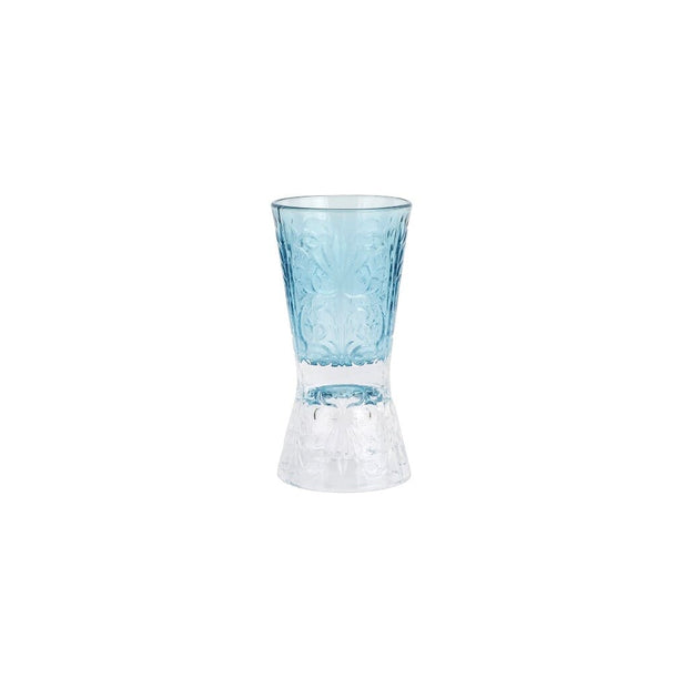 Vietri Barocco Liquor Glass Drinkware Vietri Light Blue 