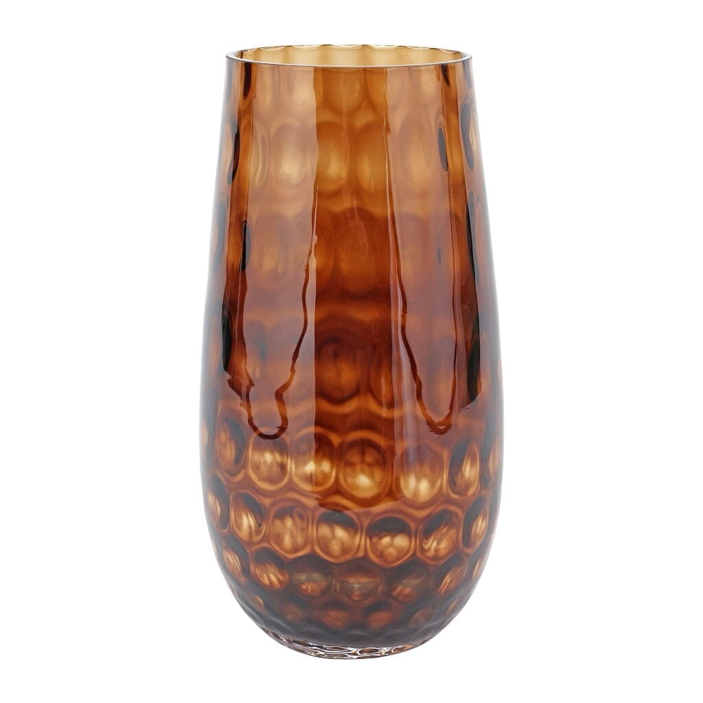 Vietri Bolla Glass Tortoise Medium Pebbled Vase Vases Vietri 