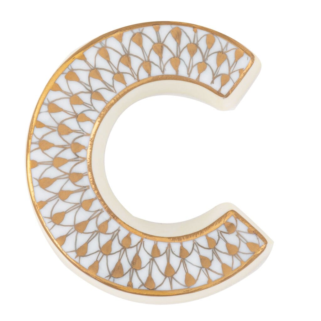 Herend Letter C Figurines Herend 