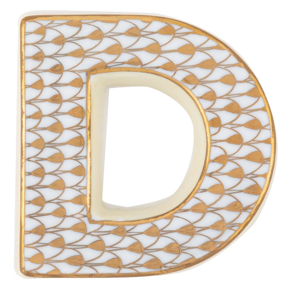 Herend Letter D Figurines Herend 