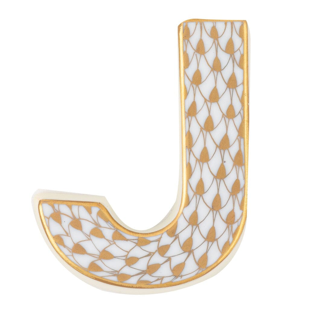 Herend Letter J Figurines Herend 