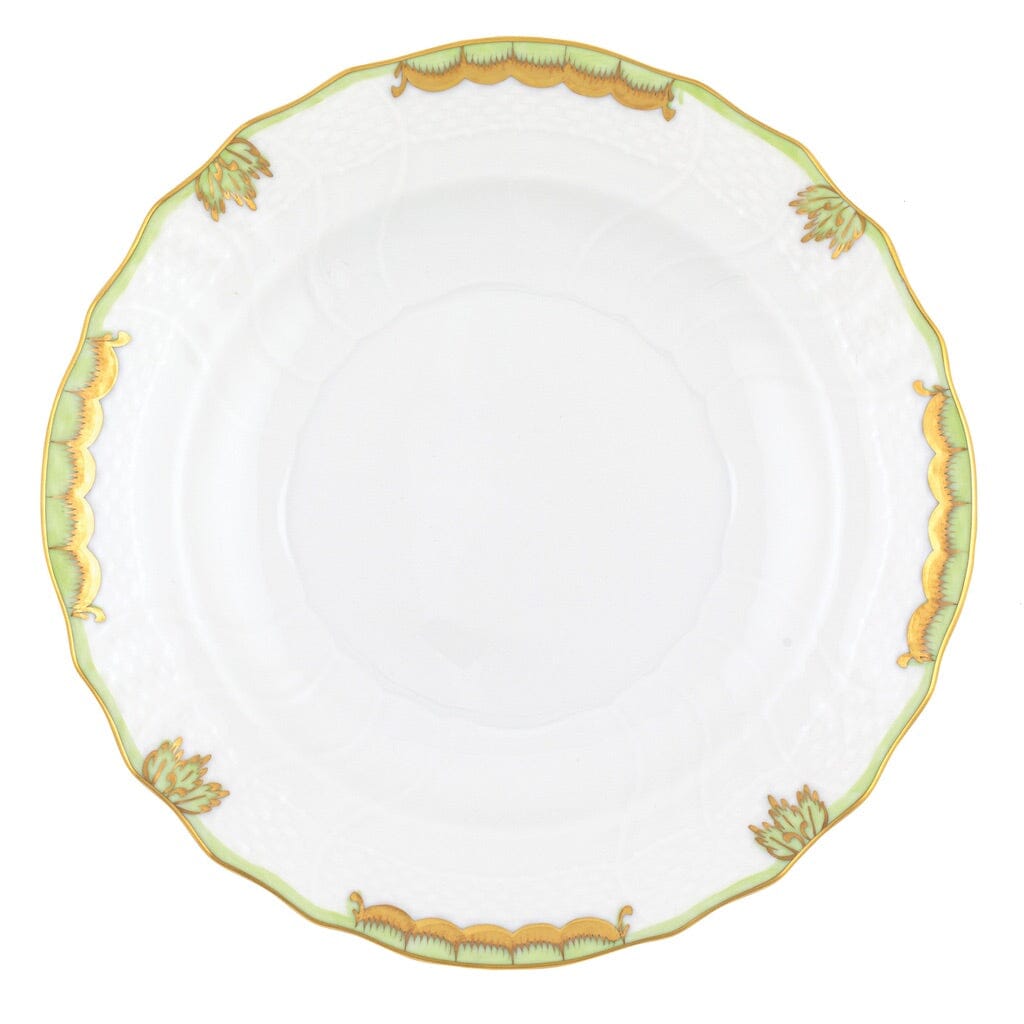 Herend Princess Victoria Salad Plate Dinnerware Herend Green 