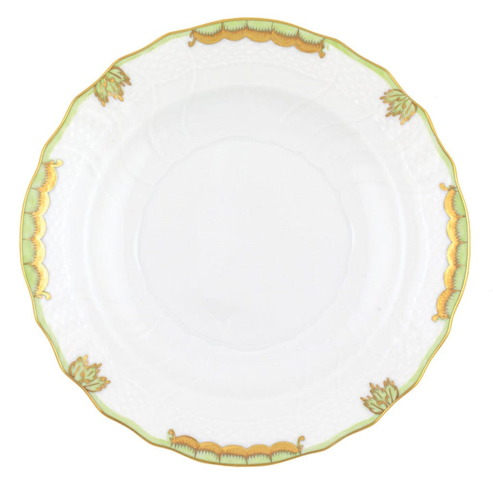 Herend Princess Victoria Salad Plate Dinnerware Herend Green 
