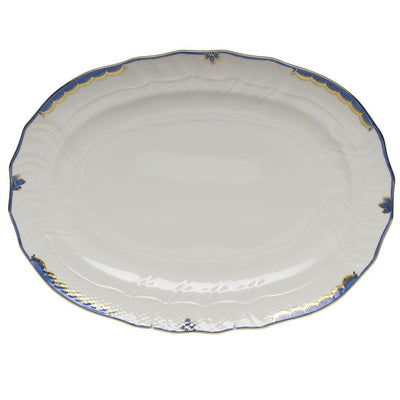 Herend Princess Victoria Platter Platters Herend Blue 
