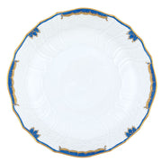 Herend Princess Victoria Scalloped Dinner Bowl Dinnerware Herend Blue 