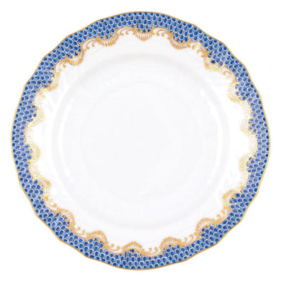 Herend Fish Scale Bread And Butter Plate Dinnerware Herend Blue 
