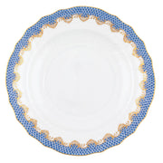Herend Fish Scale Salad Plate Dinnerware Herend Blue 