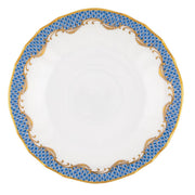 Herend Fish Scale Canton Saucer Dinnerware Herend Blue 