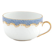Herend Fish Scale Canton Cup Dinnerware Herend Light Blue 