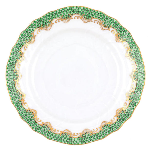 Herend Fish Scale Bread And Butter Plate Dinnerware Herend Evergreen 