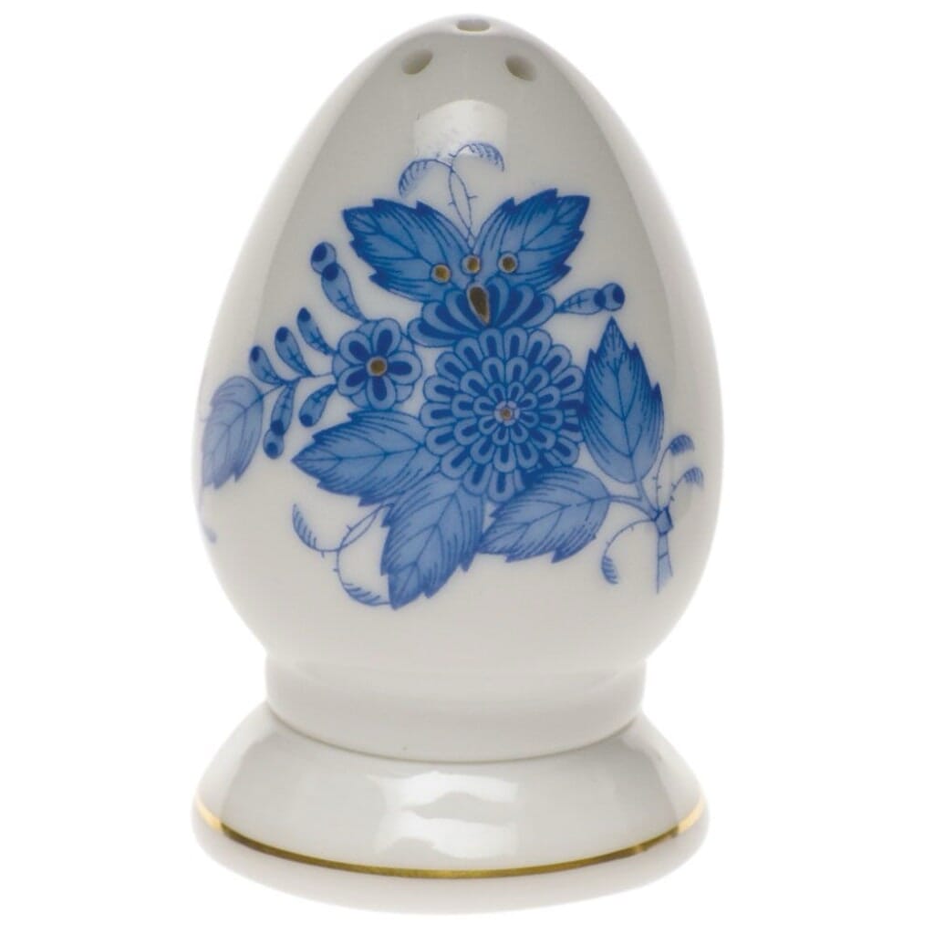 Herend Chinese Bouquet Salt Shaker Multi Hole Dinnerware Herend Blue 