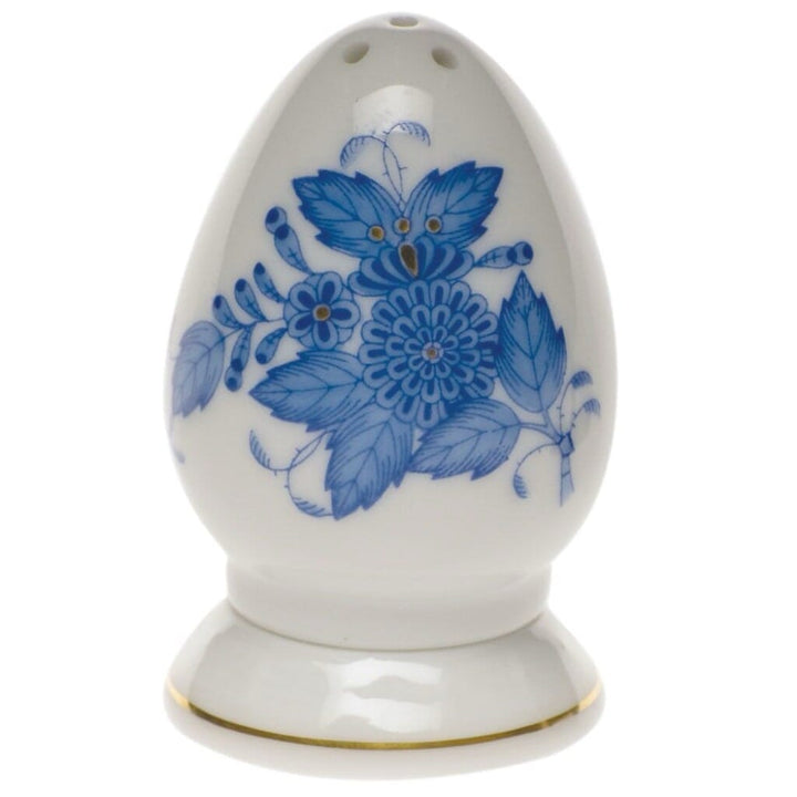 Herend Chinese Bouquet Salt Shaker Multi Hole Dinnerware Herend Blue 