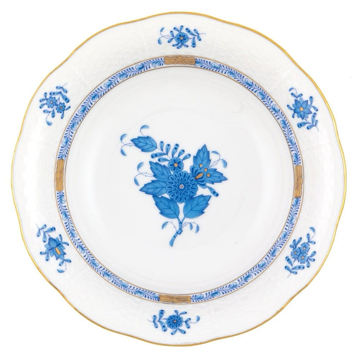 Herend Chinese Bouquet Oatmeal Bowl Dinnerware Herend Blue 