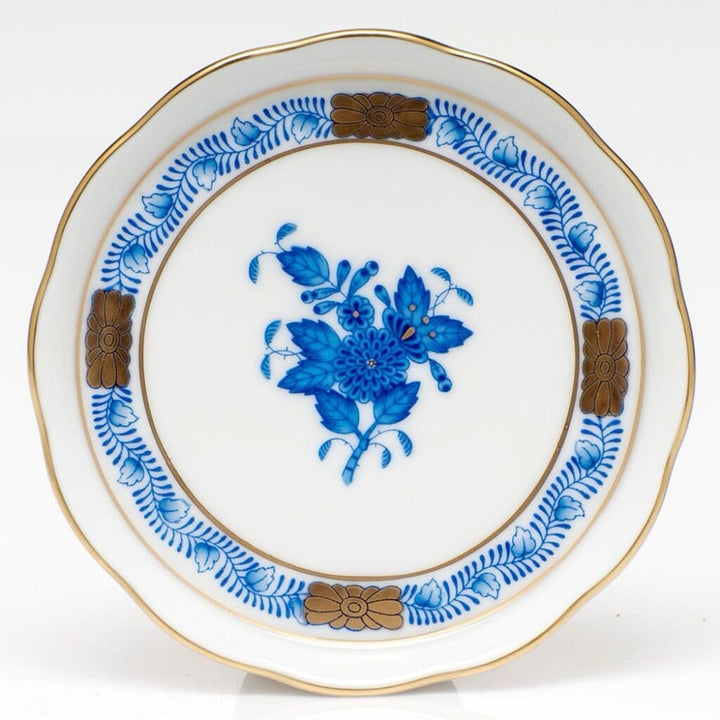 Herend Chinese Bouquet Coaster Dinnerware Herend Blue 