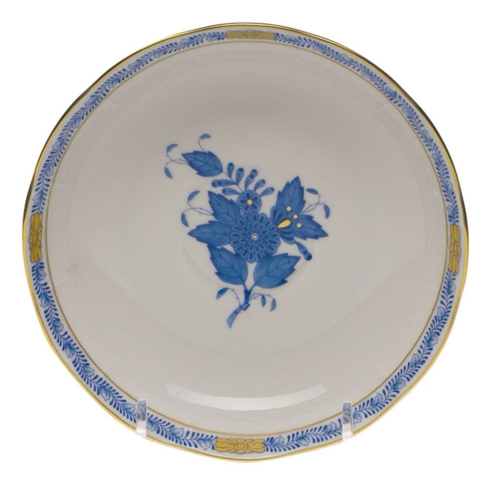 Herend Chinese Bouquet Mocha Saucer Dinnerware Herend Blue 