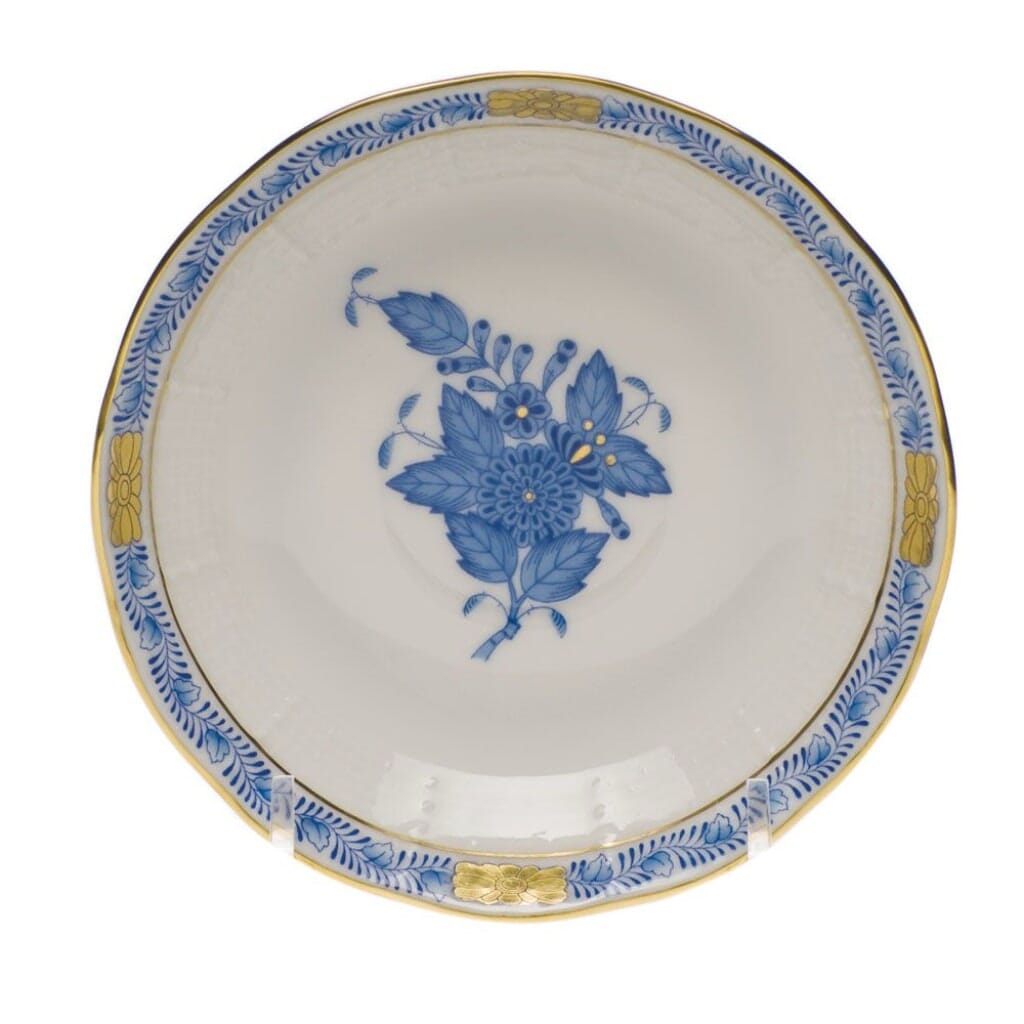 Herend Chinese Bouquet After Dinner Saucer Dinnerware Herend Blue 