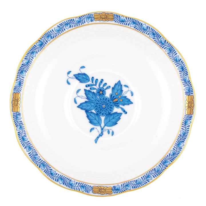 Herend Chinese Bouquet Tea Saucer Dinnerware Herend Blue 
