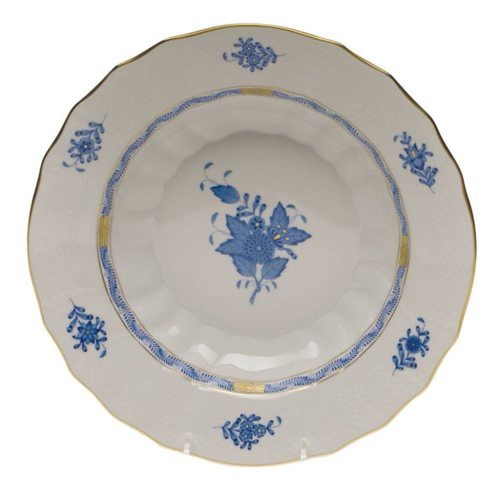 Herend Chinese Bouquet Rim Soup Dinnerware Herend Blue 