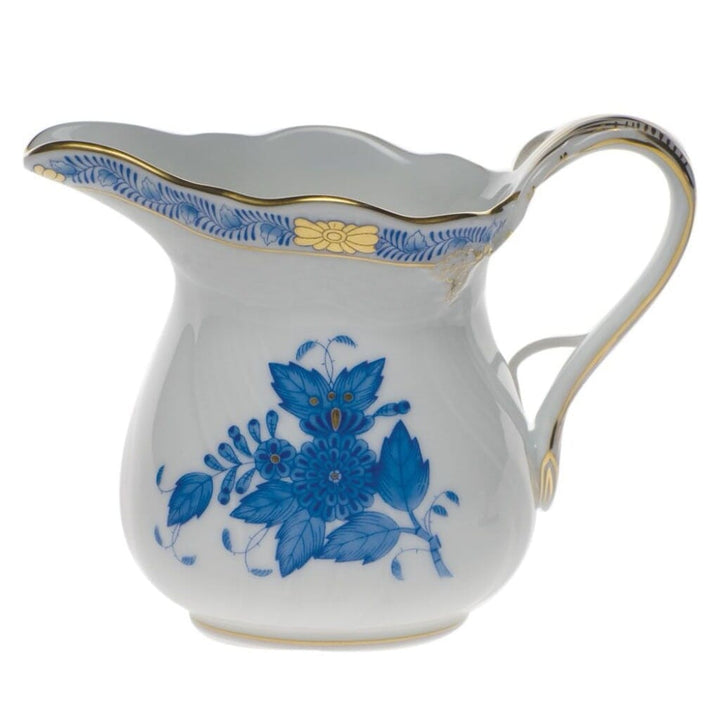 Herend Chinese Bouquet Creamer - 6 oz. Dinnerware Herend Blue