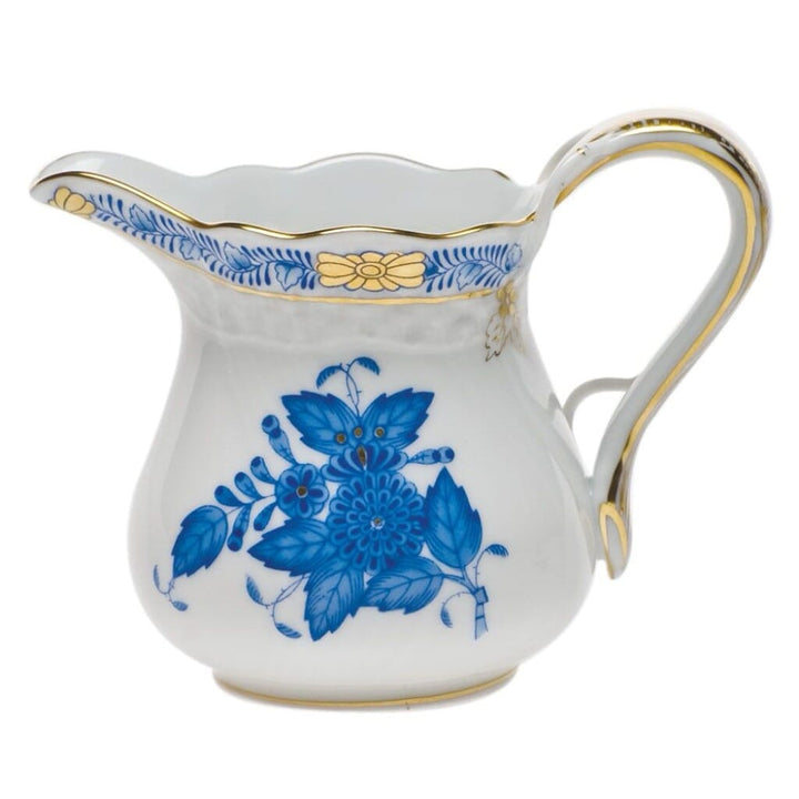 Herend Chinese Bouquet Creamer - 4 oz. Dinnerware Herend Blue