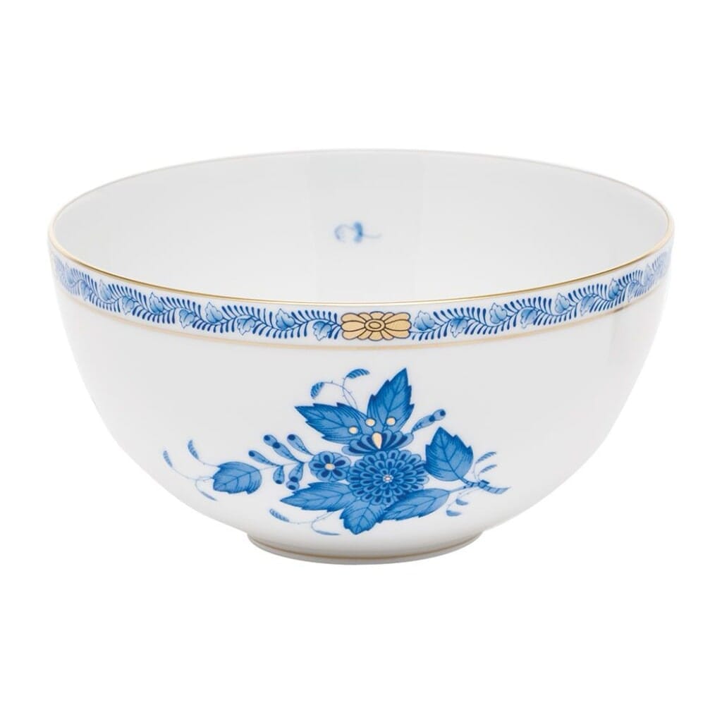 Herend Chinese Bouquet Small Bowl Dinnerware Herend Blue 