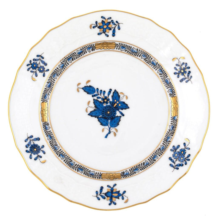 Herend Chinese Bouquet Bread And Butter Plate Dinnerware Herend Black Sapphire 