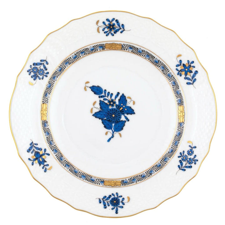 Herend Chinese Bouquet Salad Plate Dinnerware Herend Black Sapphire 