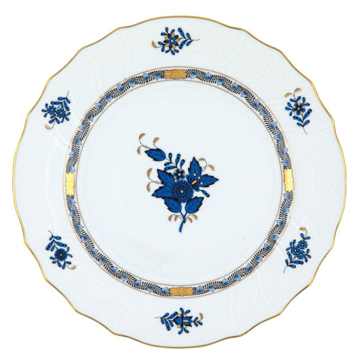 Herend Chinese Bouquet Dinner Plate Dinnerware Herend Black Sapphire 