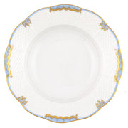 Herend Princess Victoria Rim Soup Plate Dinnerware Herend Light Blue 