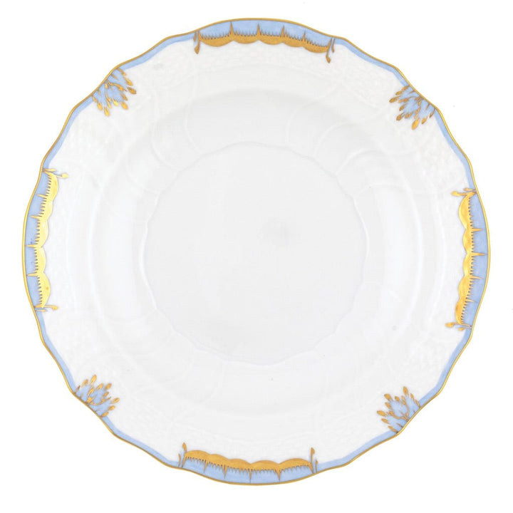 Herend Princess Victoria Salad Plate Dinnerware Herend Light Blue 