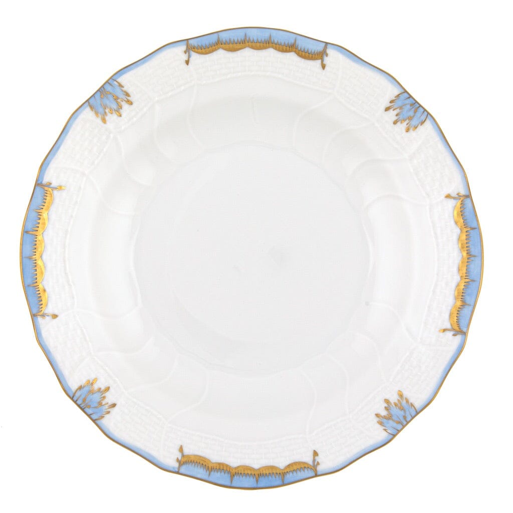 Herend Princess Victoria Dessert Plate Dinnerware Herend Light Blue 