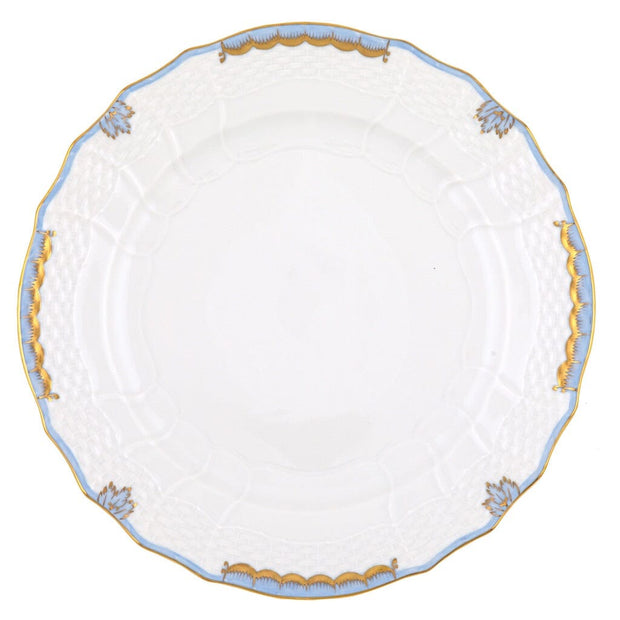 Herend Princess Victoria Service Plate Dinnerware Herend Light Blue 