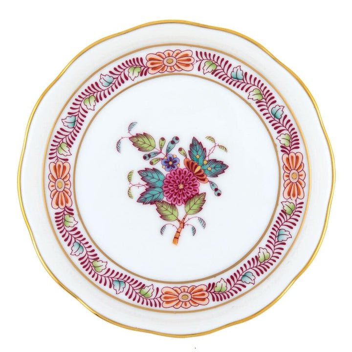 Herend Chinese Bouquet Coaster Dinnerware Herend Multicolor 