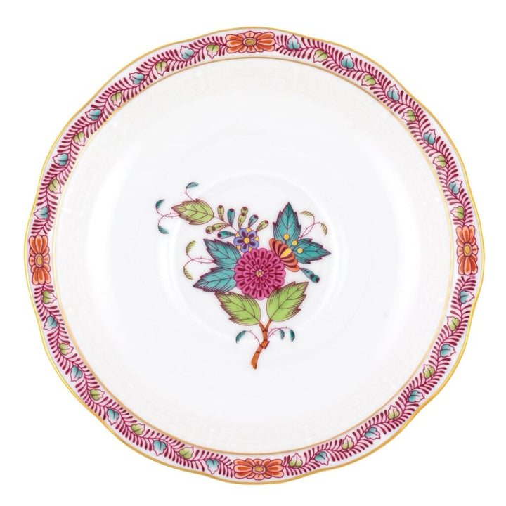 Herend Chinese Bouquet Tea Saucer Dinnerware Herend Multicolor 